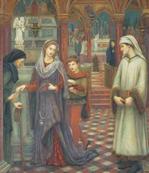 Dante y Beatriz, 1880